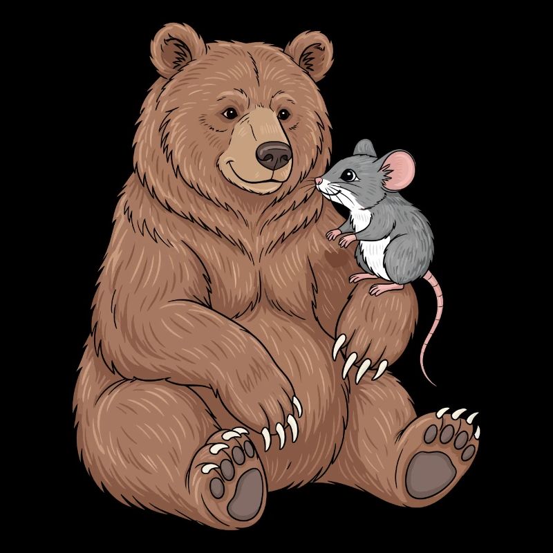 Bär und Maus