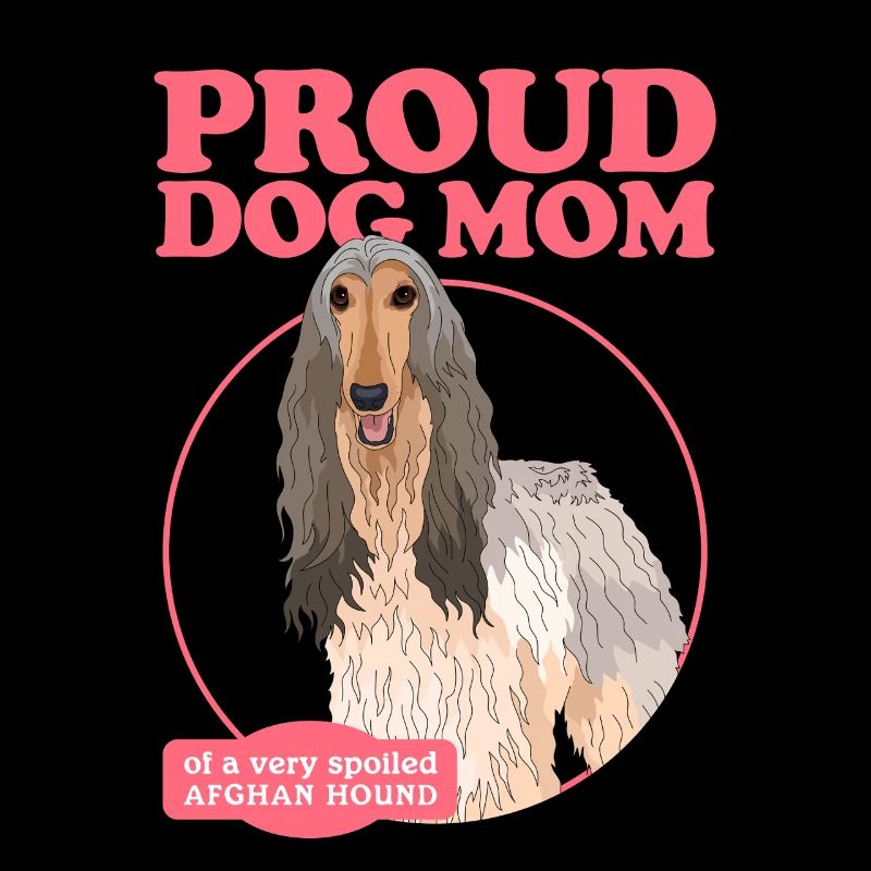 Afghan Greyhound Mom Dog Mom Gift