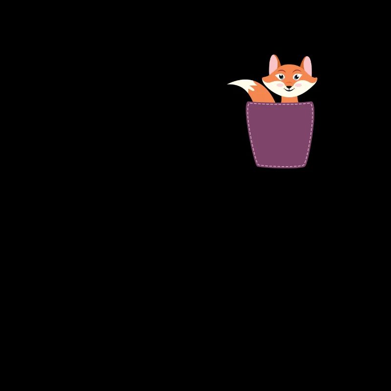 Fuchs in Brusttasche