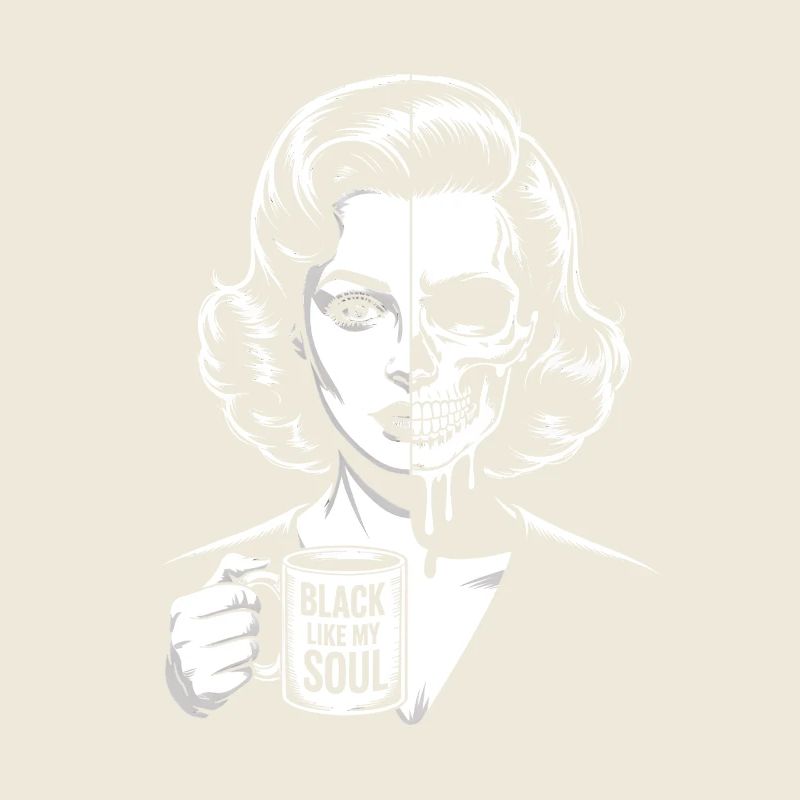 Noir comme mon âme ! Goth Café Emo Girl
