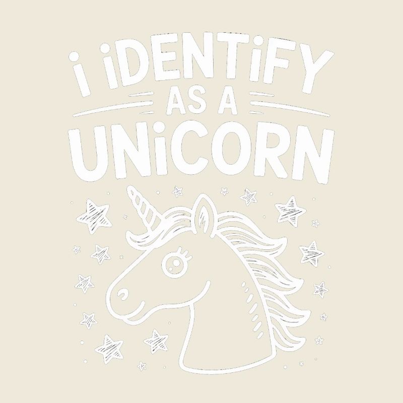 Ich bin ein Einhorn Lustiger Spruch für Mädchen