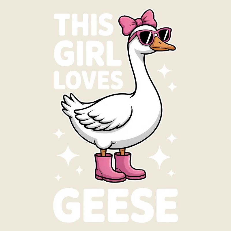 Gans Spruch Mädchen Gänse Lustiges Gans Geschenk