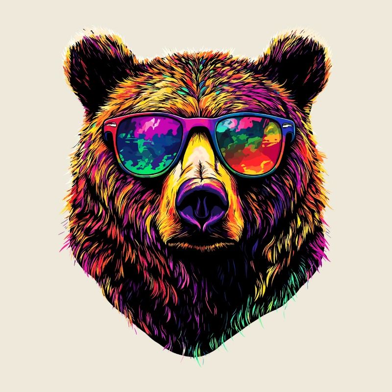 Braunbär Grizzly Bär Bärenbrüder Wald Wilde Bären