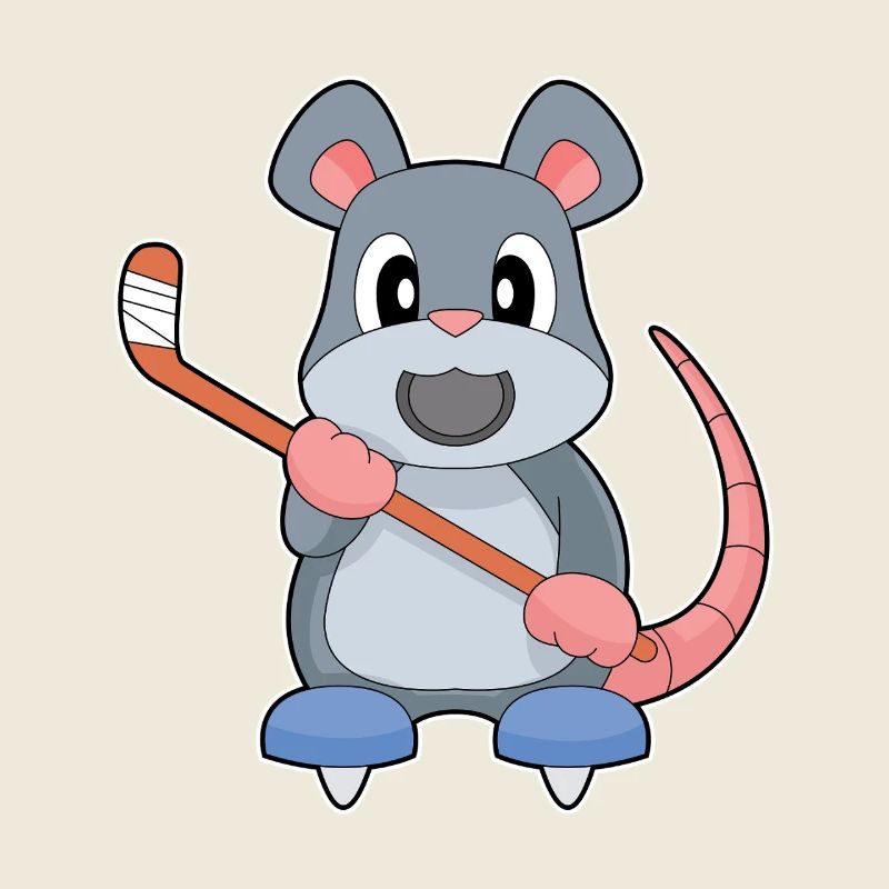 Mouse Bâton de hockey sur glace