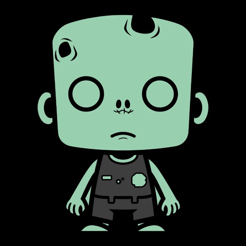 Minimalist Pop Art Figure