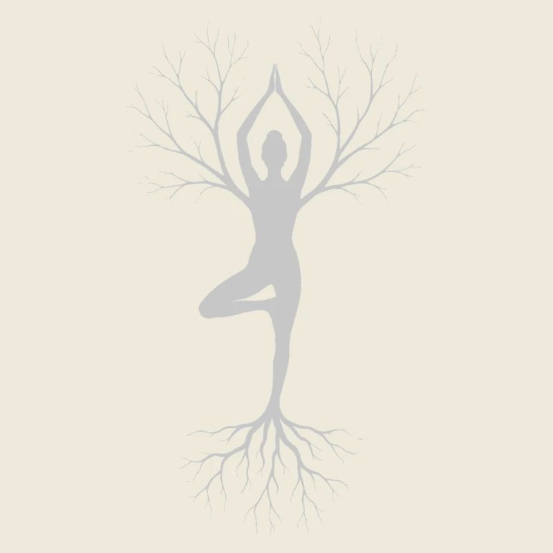 Méditation de pleine conscience Tree Pose Design