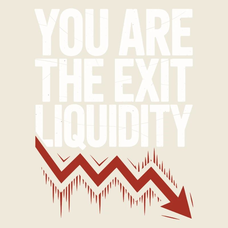 Vous êtes la citation du trader crypto de liquidité de sortie