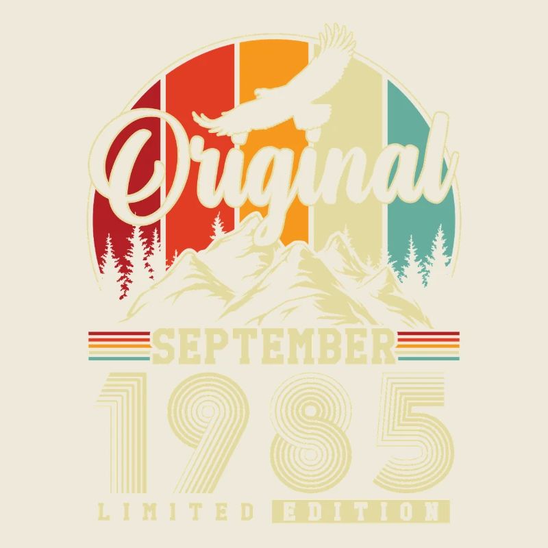 Original September 1985 Year Birthday
