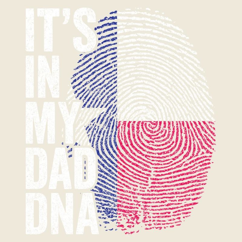 Texas Flag Texan Dad Footprint