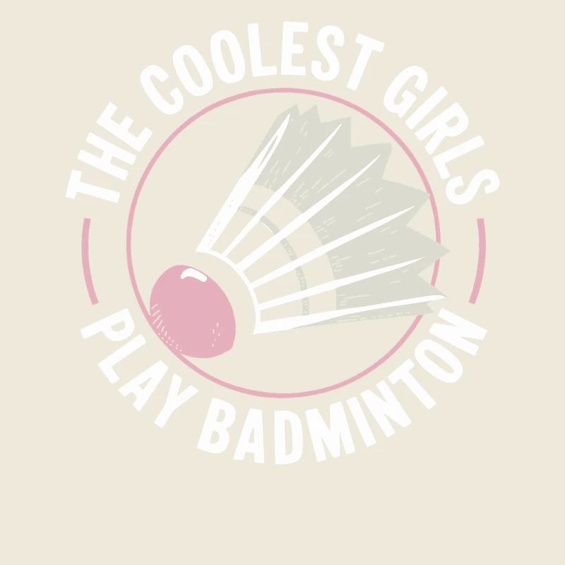 Badminton Mädchen Design