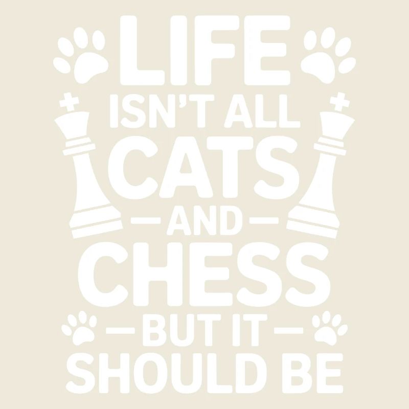 Cats and Chess Motif
