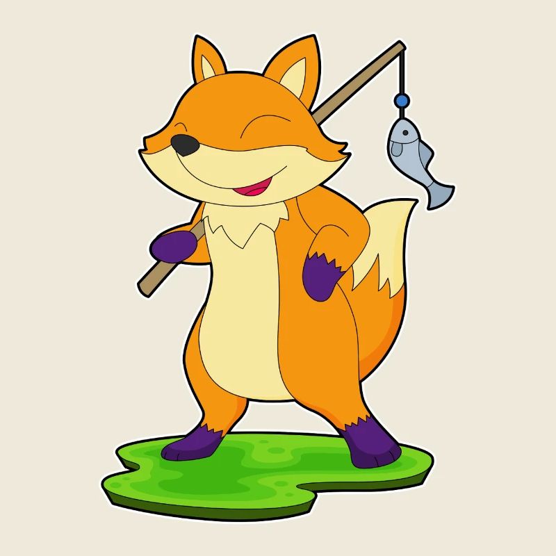 Renard pêcheur Pêche