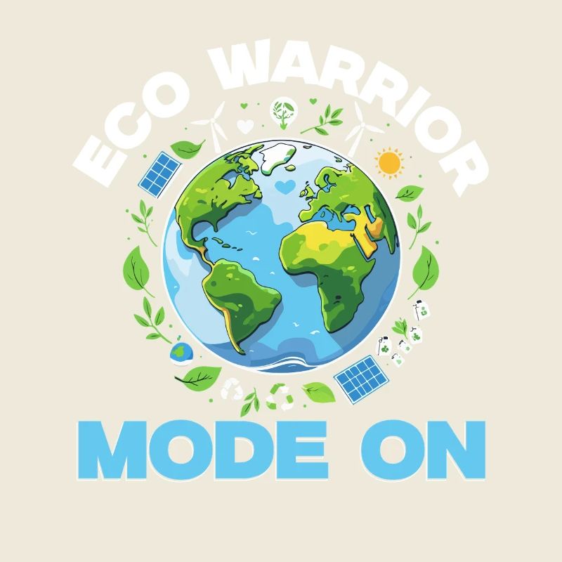 Éco-guerrier écologiste Mode activé