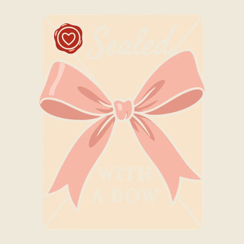 Coquette Aesthetic Bow Pattern Girly Pastel