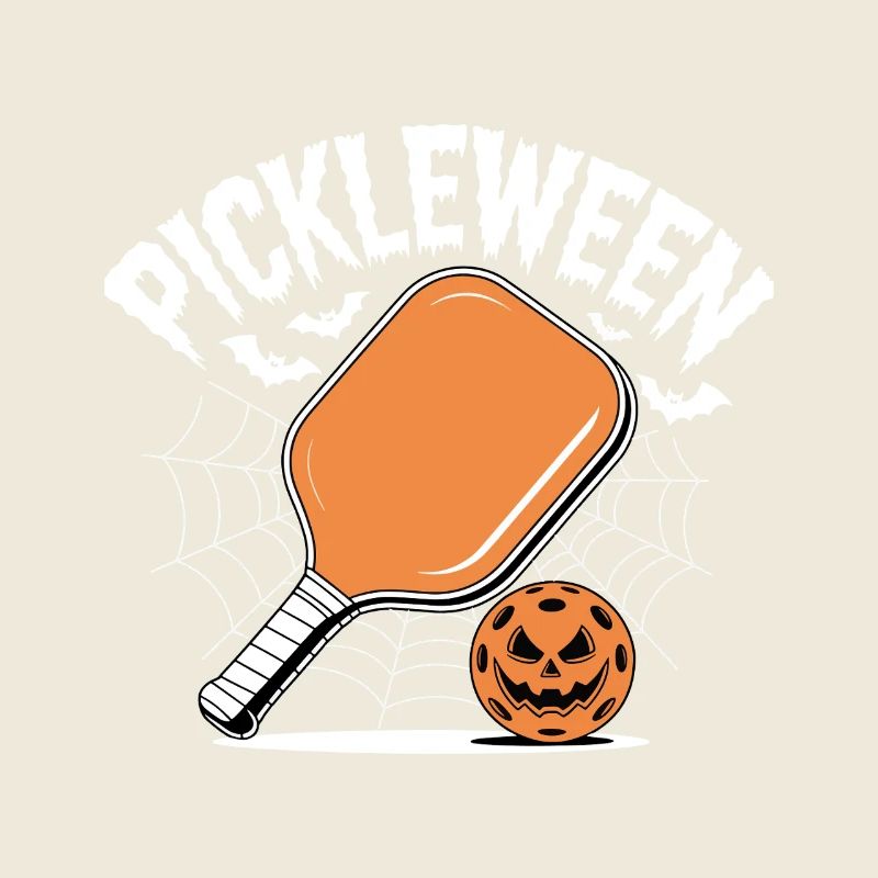 Pickleween Joueur de Pickleball Halloween