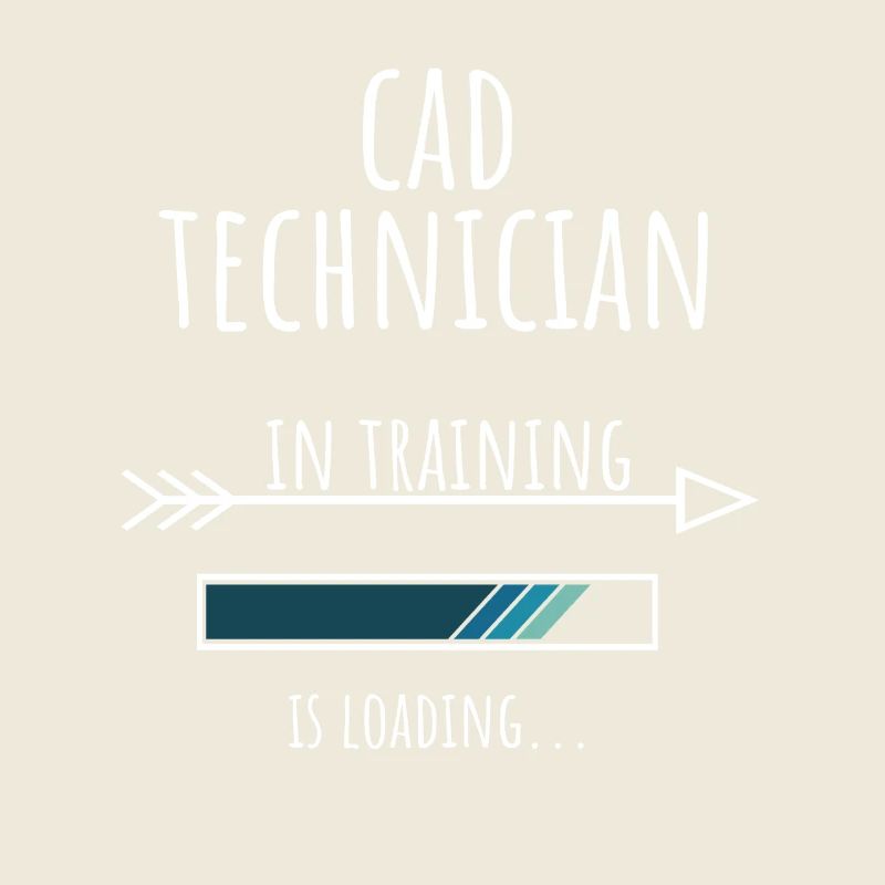 Geschenk Beruf Ausbildung CAD Technician
