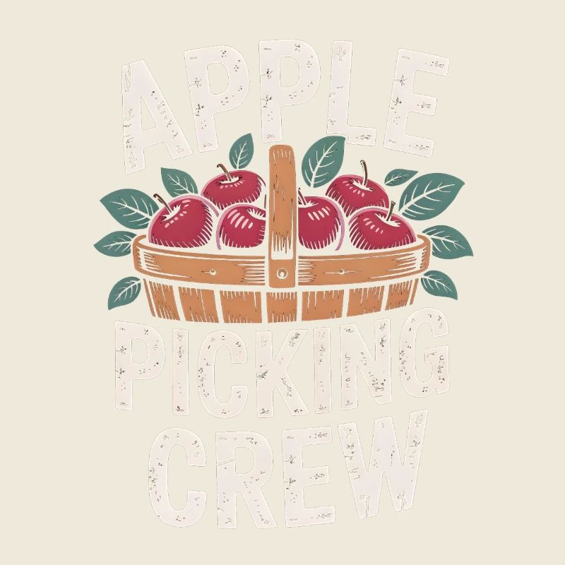 Apple Picking Crew Fall Autumn Apple Picking