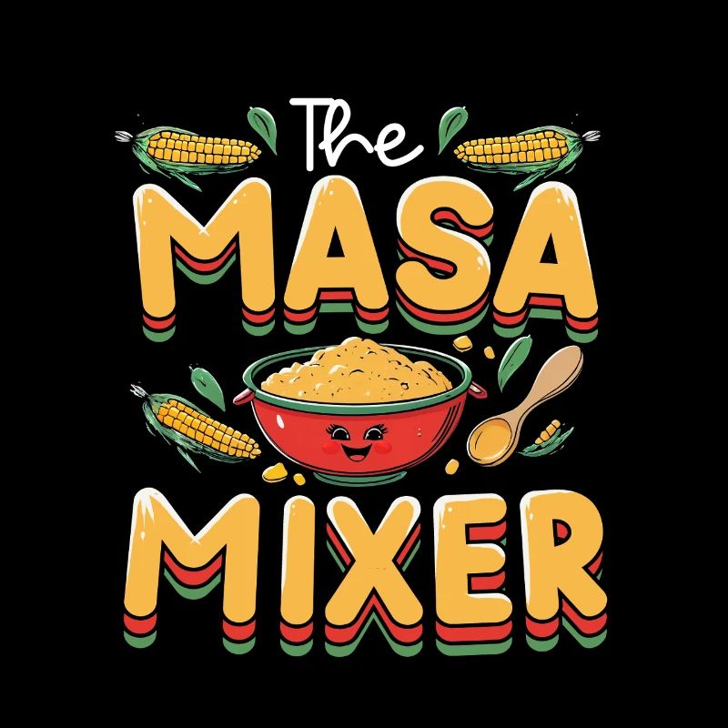 Tamale Tamales Le mélangeur Masa