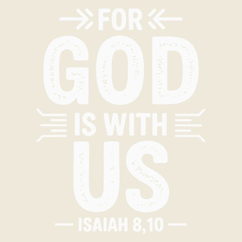 For God Is With Us Design