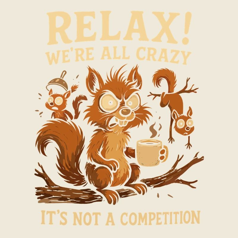 Relax! We're all crazy, it's not a
