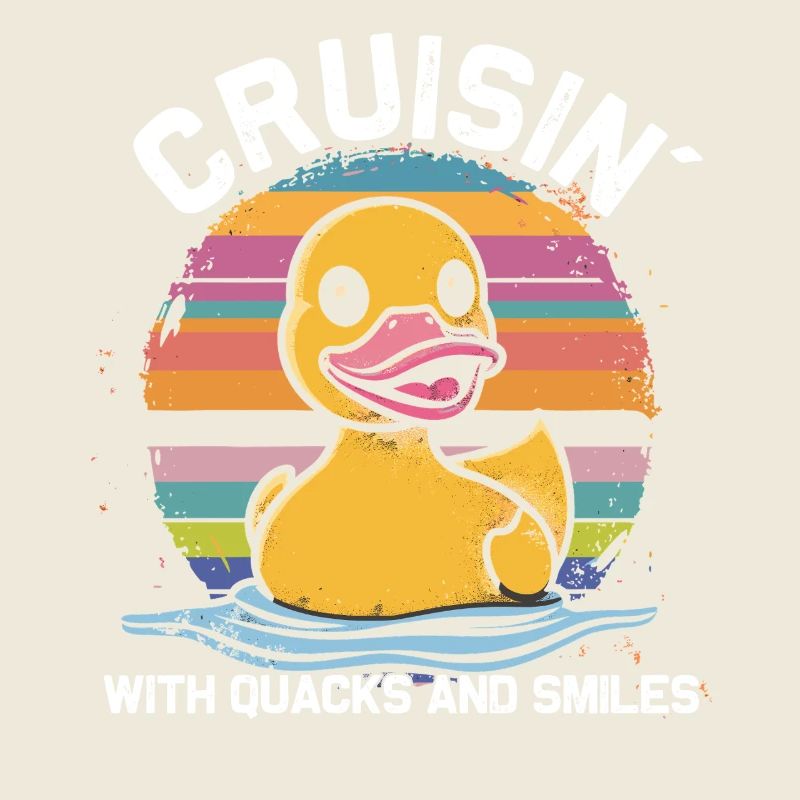 Rubber duck crew enjoys cruise