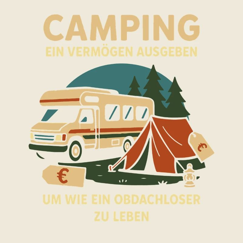 Dépenses de camping pour être sans-abri