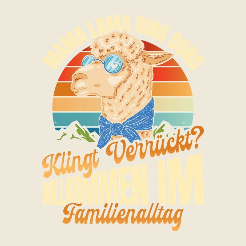 Werdende Mutter MAMA LAMA DING DONG Lustiges