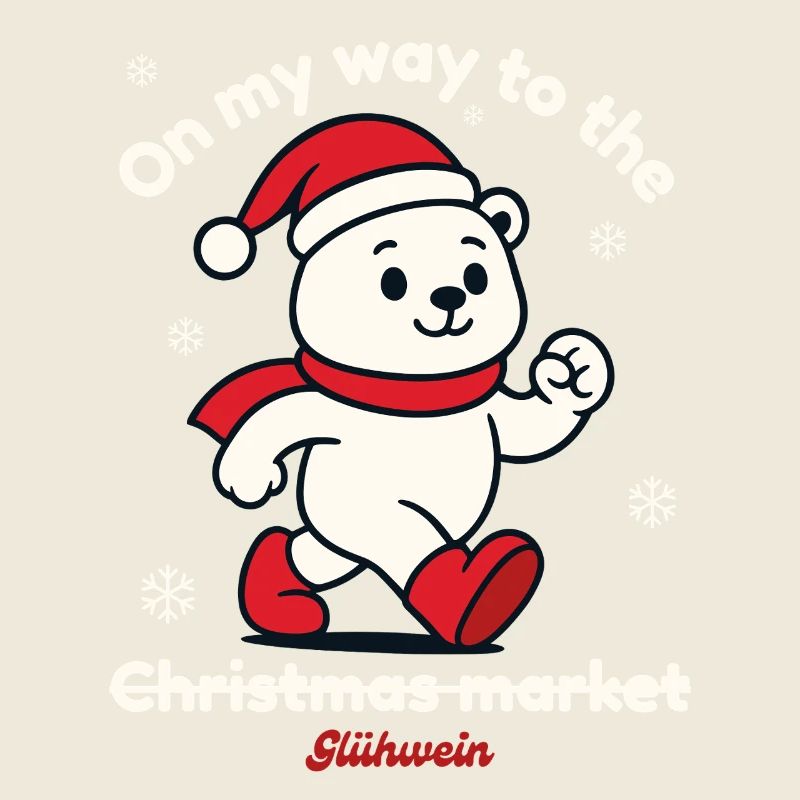 Marché de Noël - Vin chaud Polar Bear