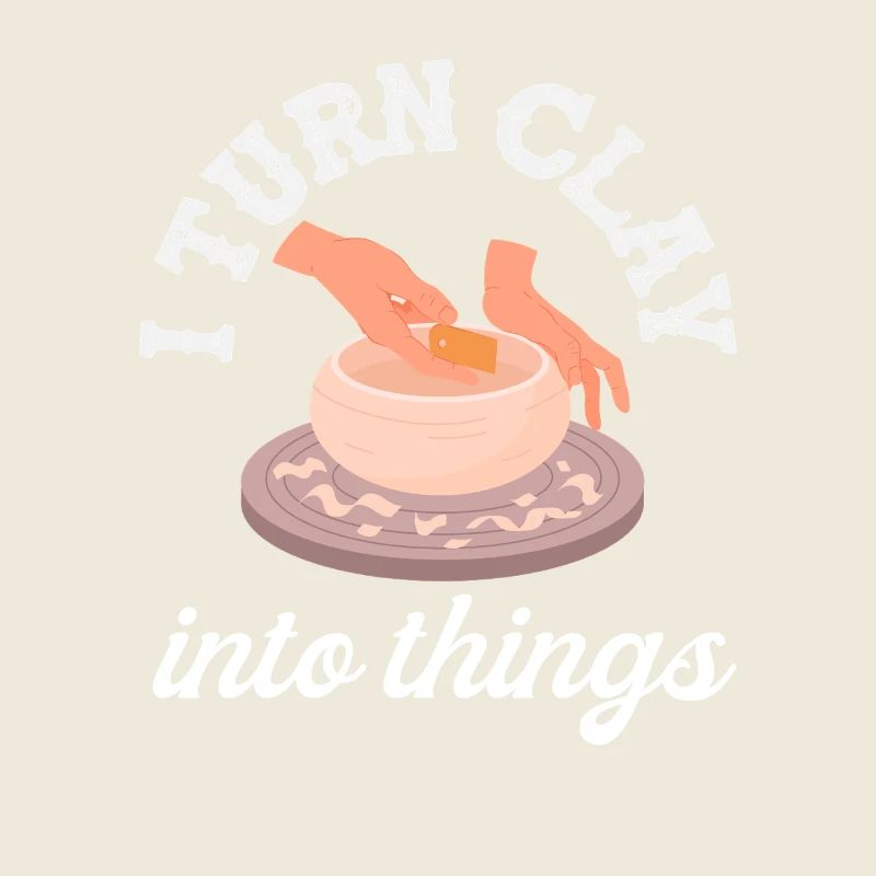 Pottery: I shape clay into things