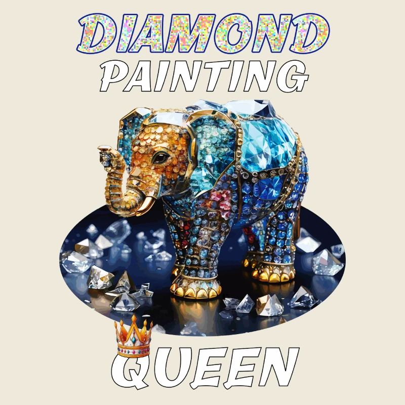DIAMOND ELEPHANT DIAMOND PAINTING QUEEN