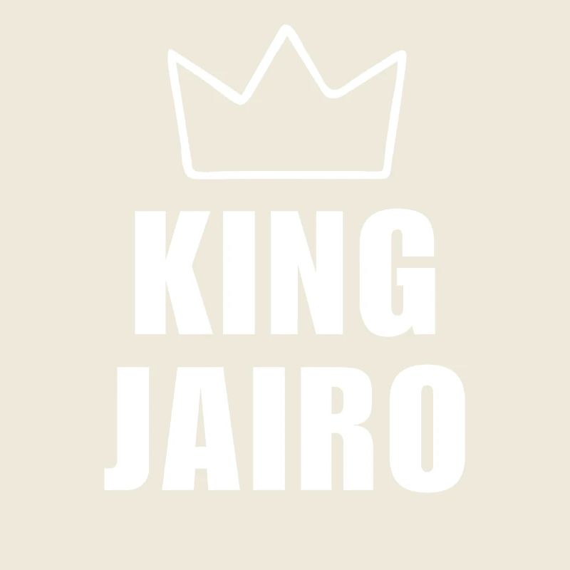 Jairo Name mit Buchstabe J - King Crown Hemd