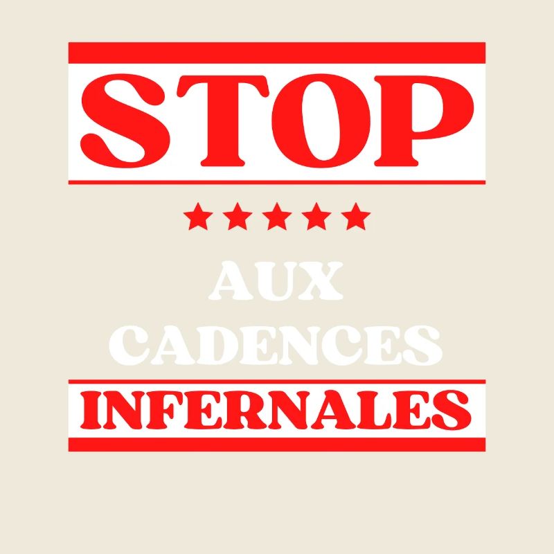 STOP the infernal pace