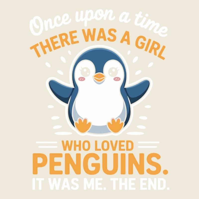 Pinguin süßer Spruch