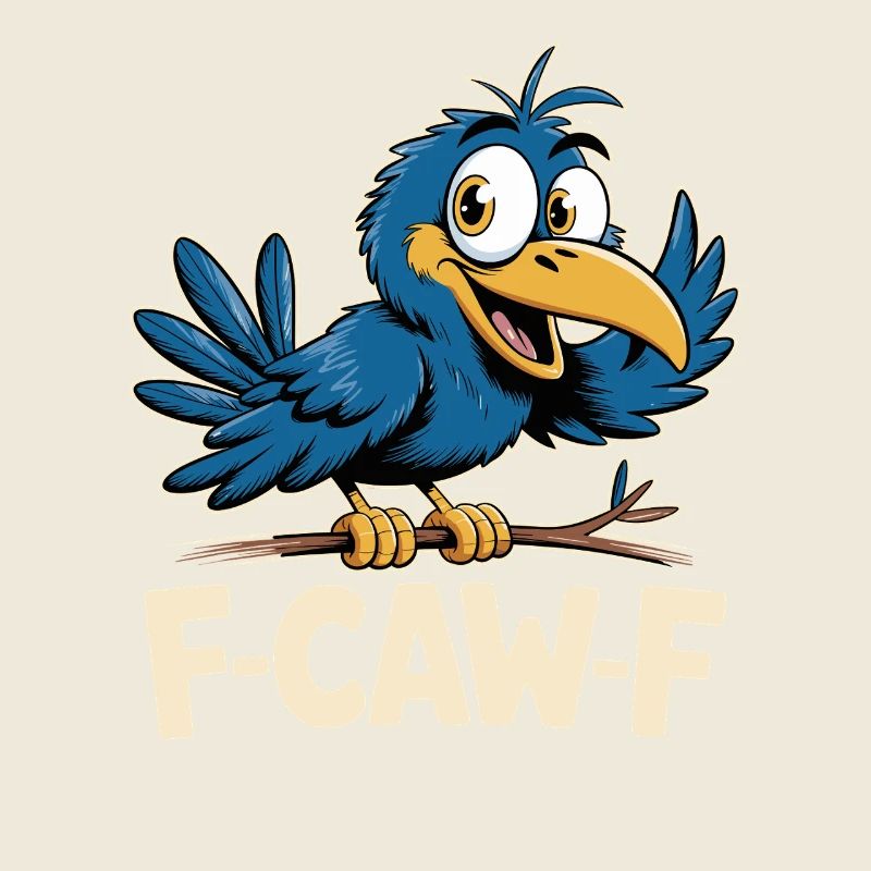 F-Caw-F Meme Crow