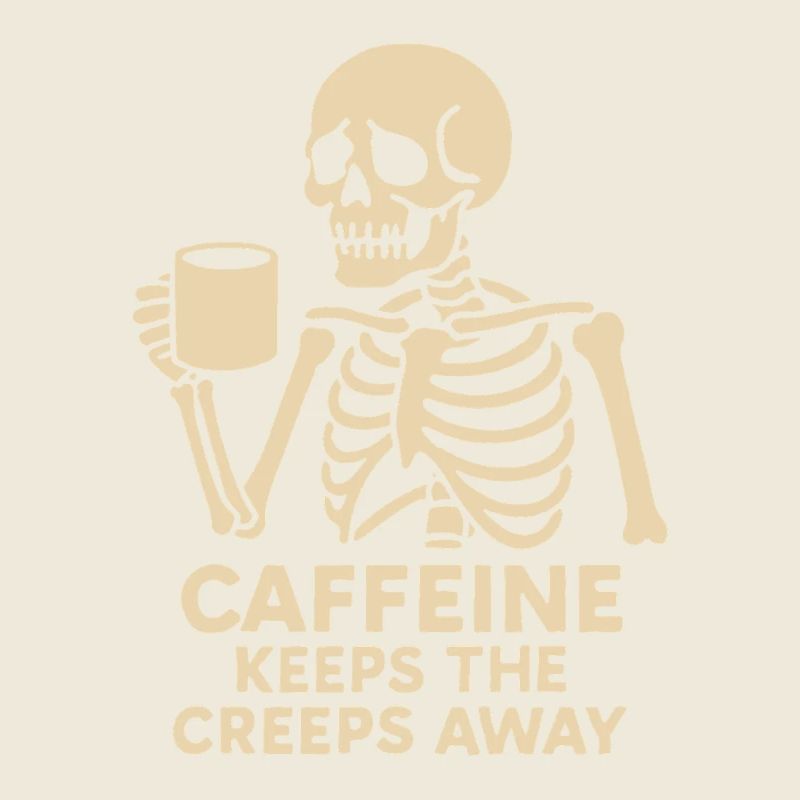 Caffeine Keeps The Creeps Away Halloween Party