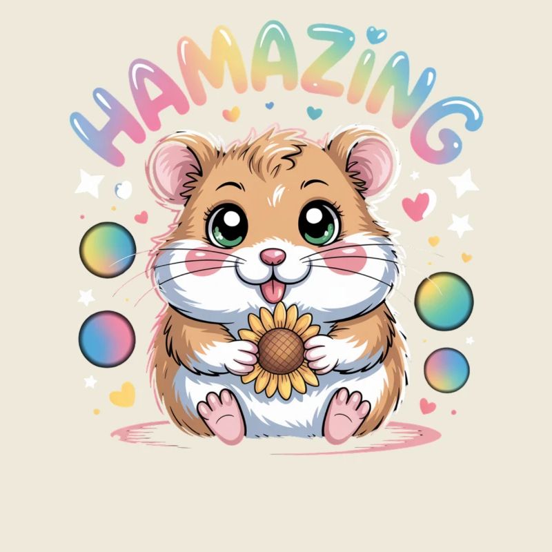 Hamazing Kawaii Hamster Samen Herzen