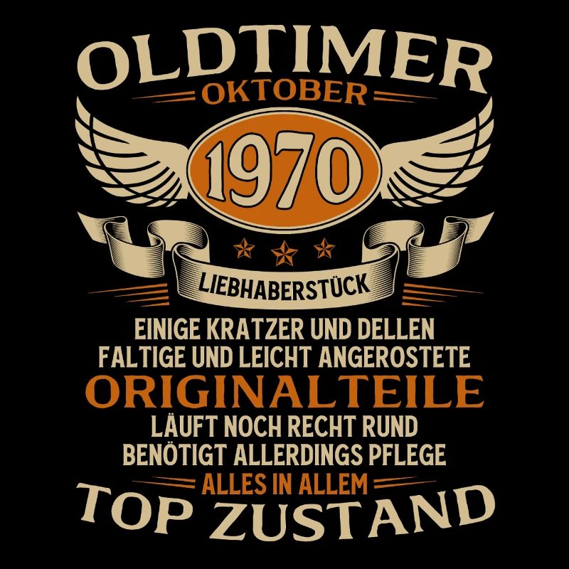 55. Geburtstag Geschenk Oldtimer Oktober 1970