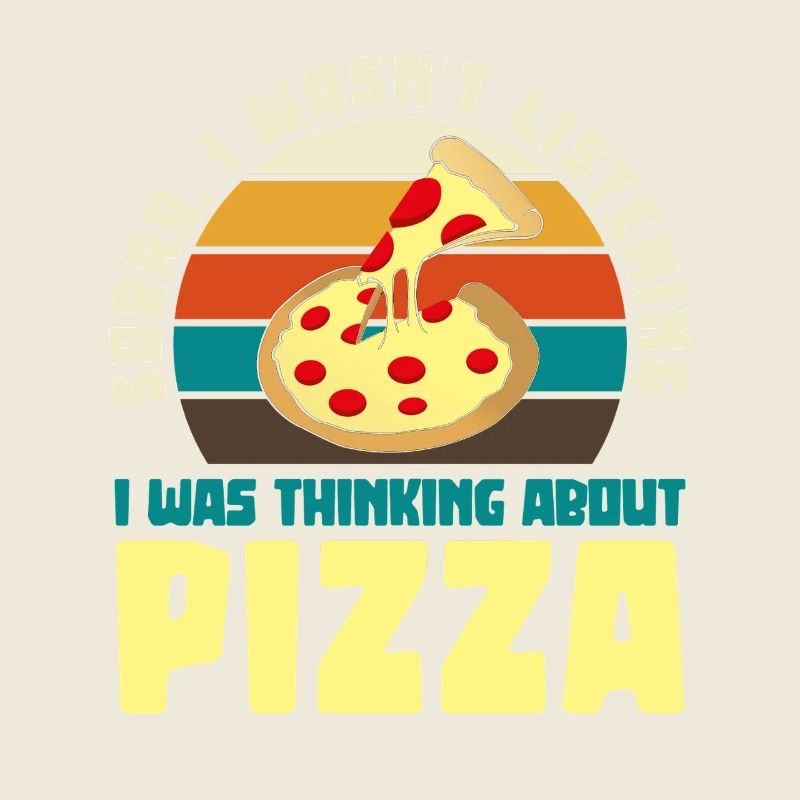 Pizza Dreamer Retro Motif