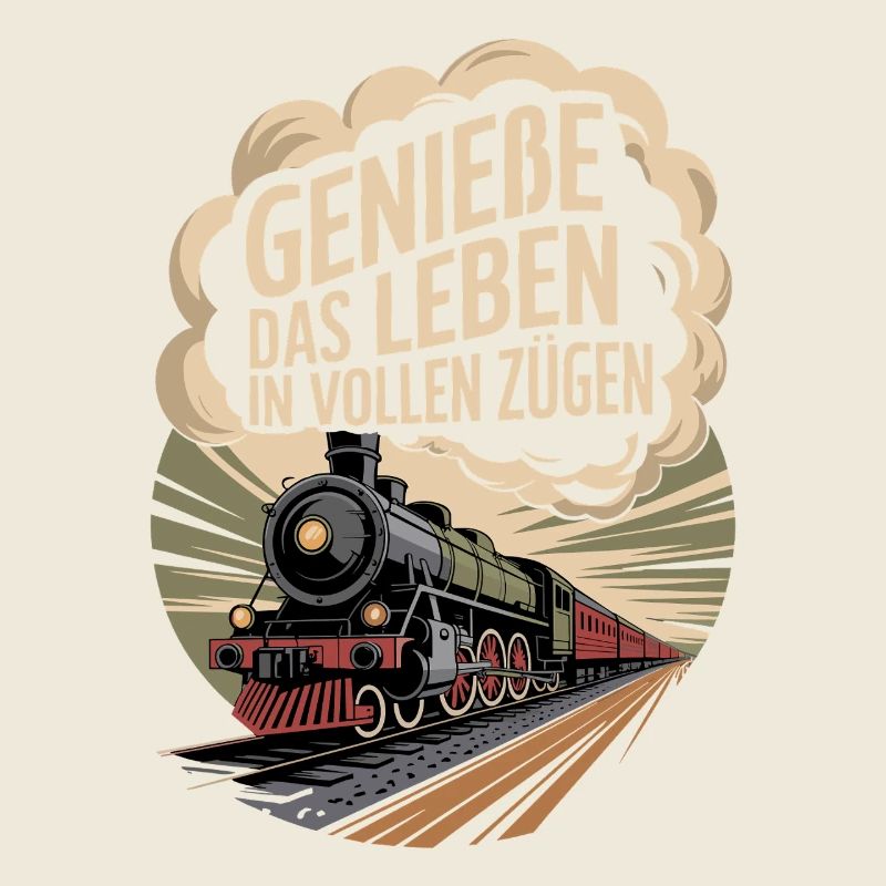 Bahn Genieße Das Leben In Vollen Zügen Eisenbahn