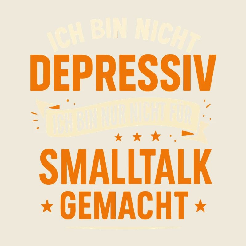 I'm Not Depressed - No Small Talk