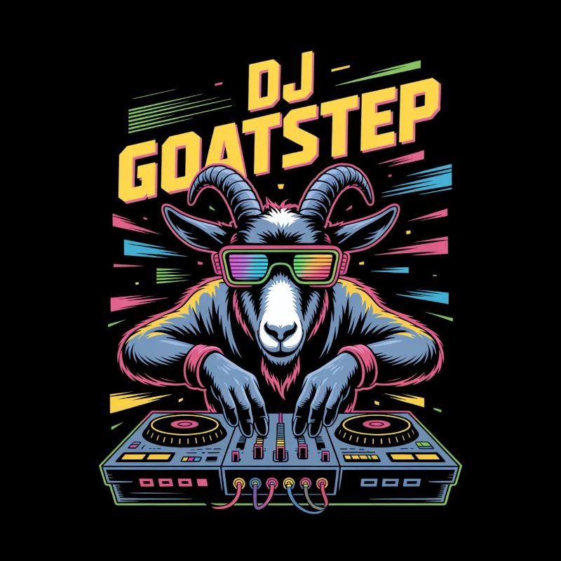 DJ Goatstep Goat Rave EDM Dubstep Vibes