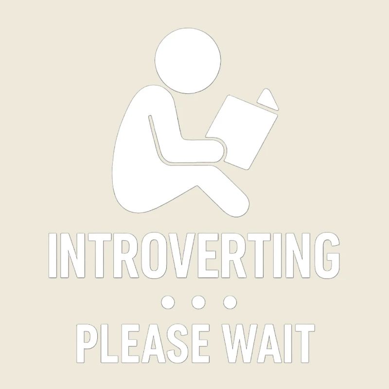 Introverting – Bitte Warten Shirt