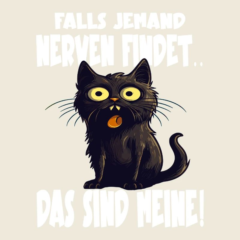 Drôle de chat noir