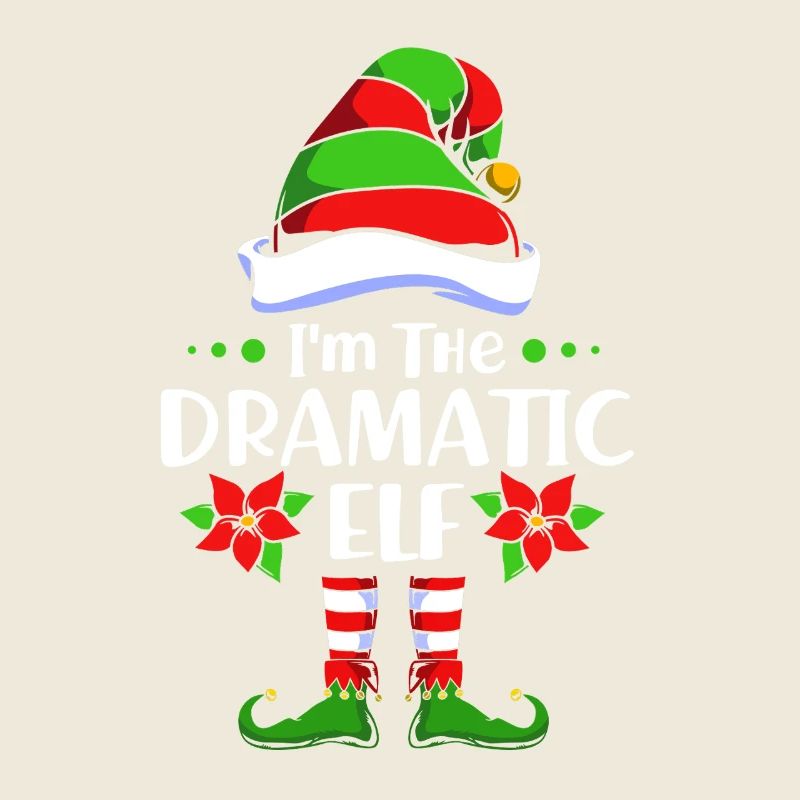 Elfe Elf Weihnachtsgeschenk Dramaqueen Drama
