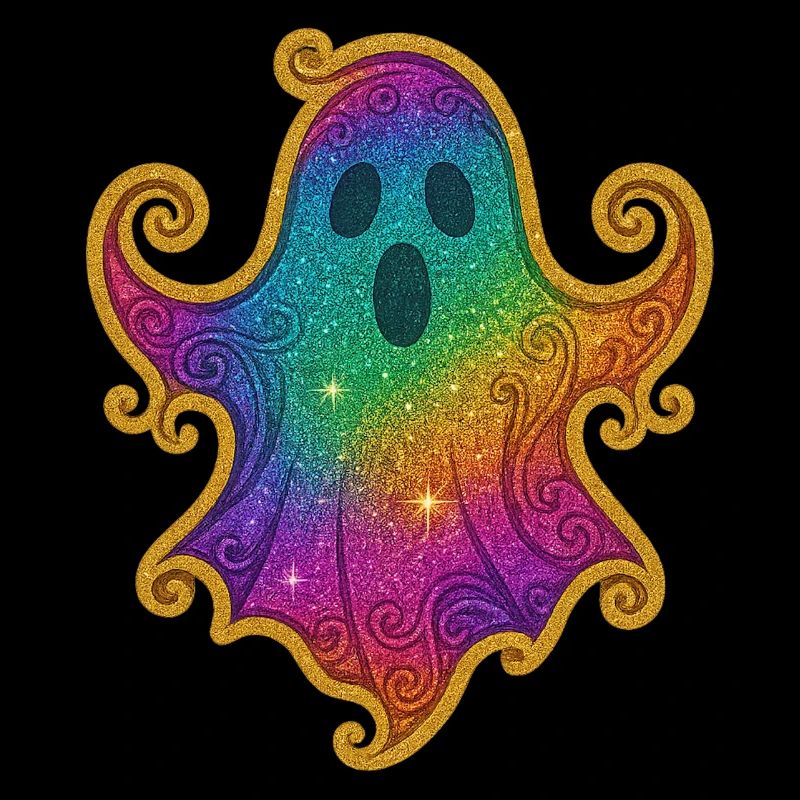 Regenbogen Geist Glitter