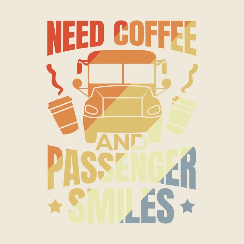 Need Coffee and Passenger Smiles