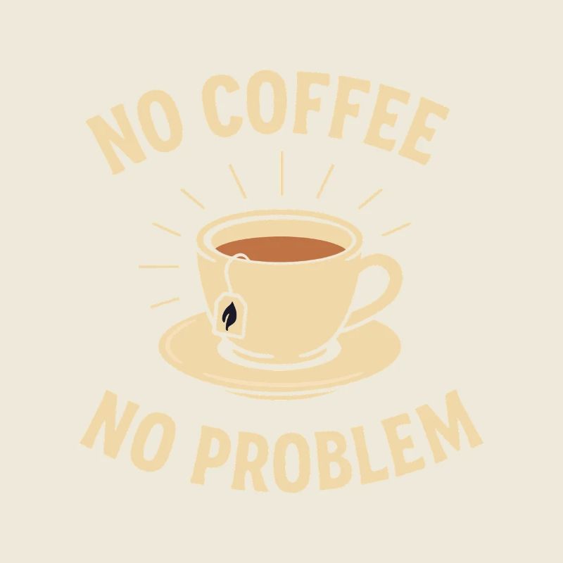 Pas de café, pas de problème – du thé au lieu d’une chemise de café