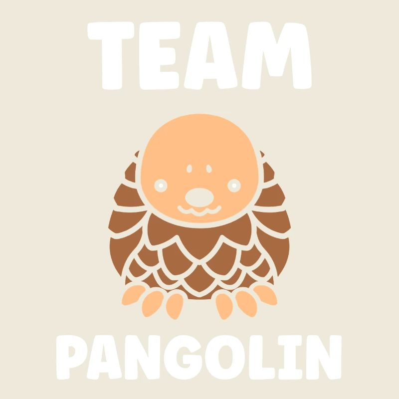 Pangolin Team Mascotte Mignonne
