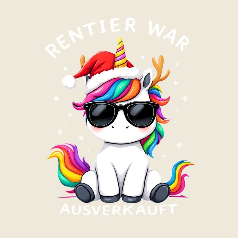 Renne a été vendu Licorne Noël