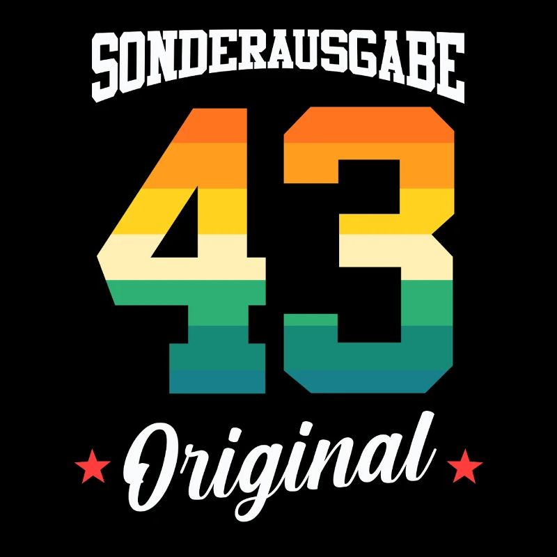 43 Geburtstag